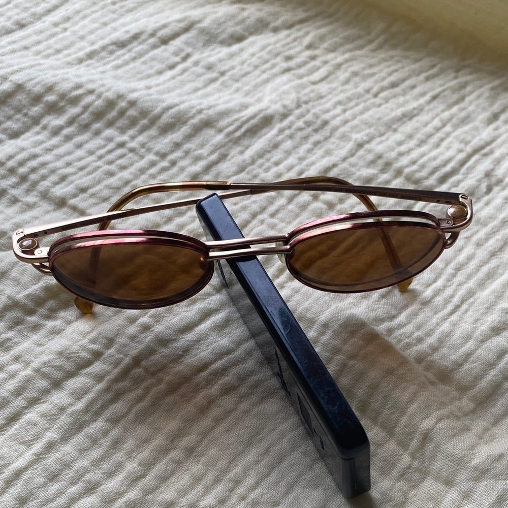 Vintage Steampunk eyeq Masterpiece Glasses Made In Hong Kong